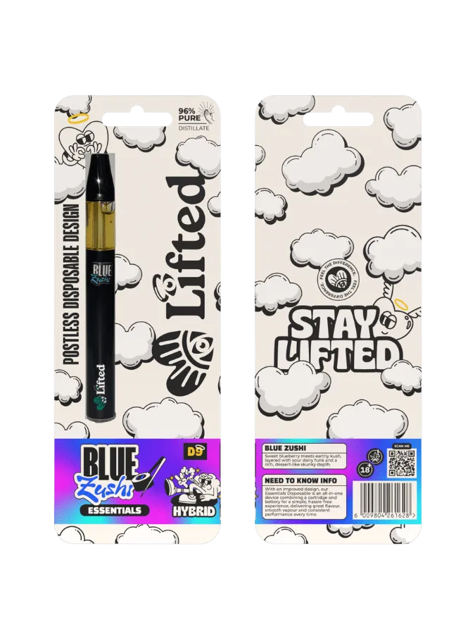 1ml Blue Zushi Disposable Vape