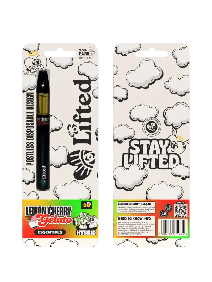 1ml Lemon Cherry Gelato Disposable Vape