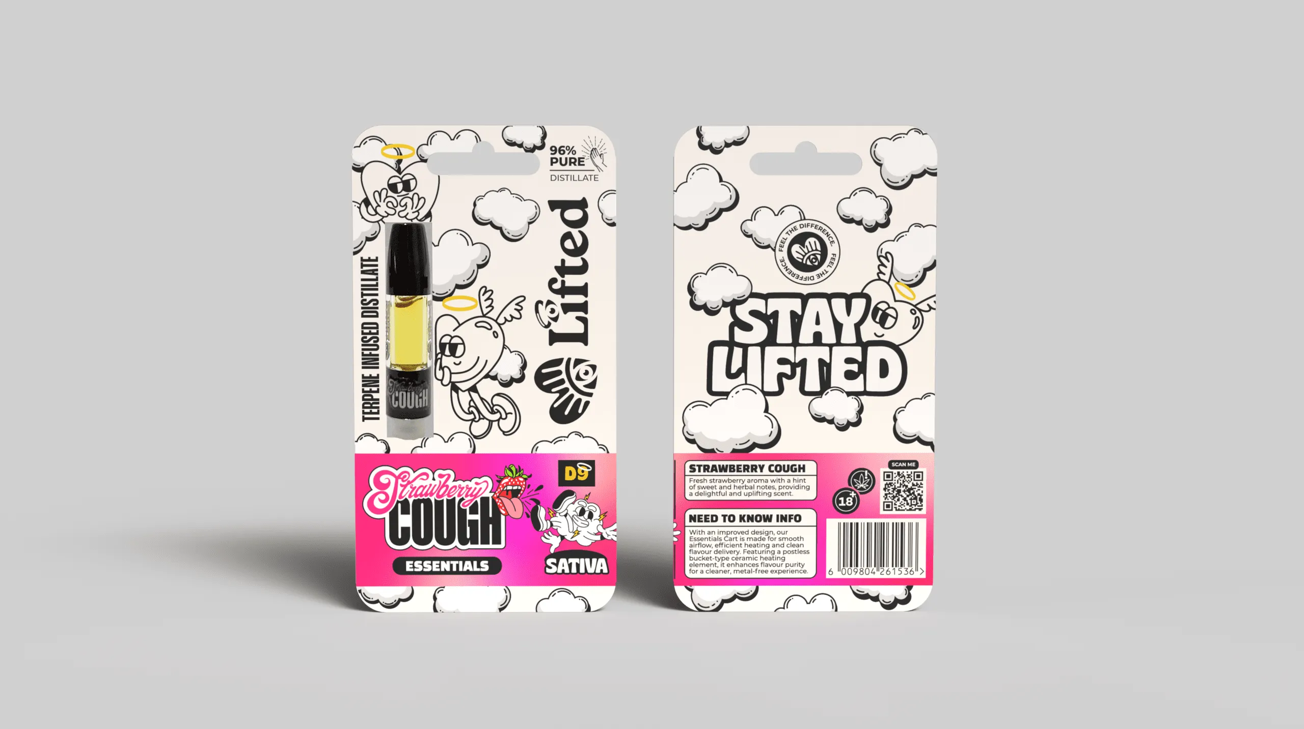 Essentials Strawberry Cough Vape Cart