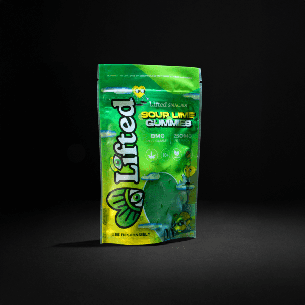 Sour Lime Gummies 250 mg