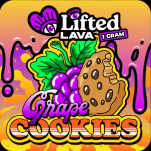 Lifted Grape Cookies Live Rosin 1g
